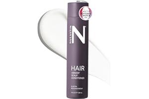 NULASTIN Vibrant Scalp Hair Conditioner - Volumizing Conditioner for Fine Hair - Supports the Appearance of Fuller, Healthy-Looking Strands at the Root - Color-Safe, Silicone Free & Vegan (10 Fl Oz)