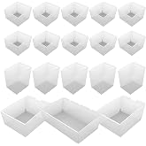 Proslat 03250 Probin Storage Bin Kit Designed for PVC Slatwall, 18-Piece