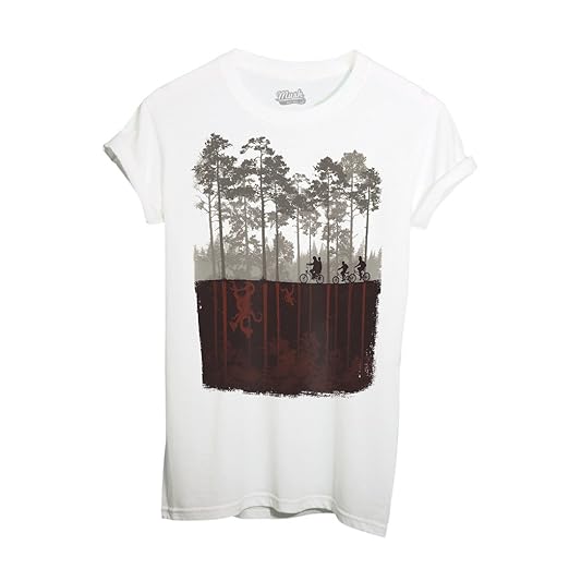 MUSH T-Shirt Stranger Things Biciclette - Film by Dress Your Style