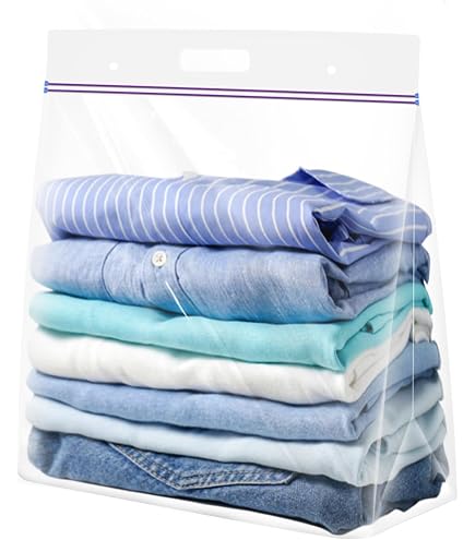 1000 Sacchetti In Plastica Trasparenti Con Chiusura Zip - 22,9 X 30,5 Cm (9x12 Pollici), 2 Mil, Richiudibili, Per Alimenti, Abbigliamento, Organizzazione