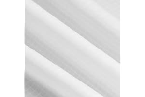 9KM DWLIFE Nylon Ripstop Fabric, White 60x393 Inch, 40D Waterproof, Lightweight, Windproof, Bulk Fabric for Kite, Tent, Flag, Bag, Tarp Cover, Outdoor DIY Project