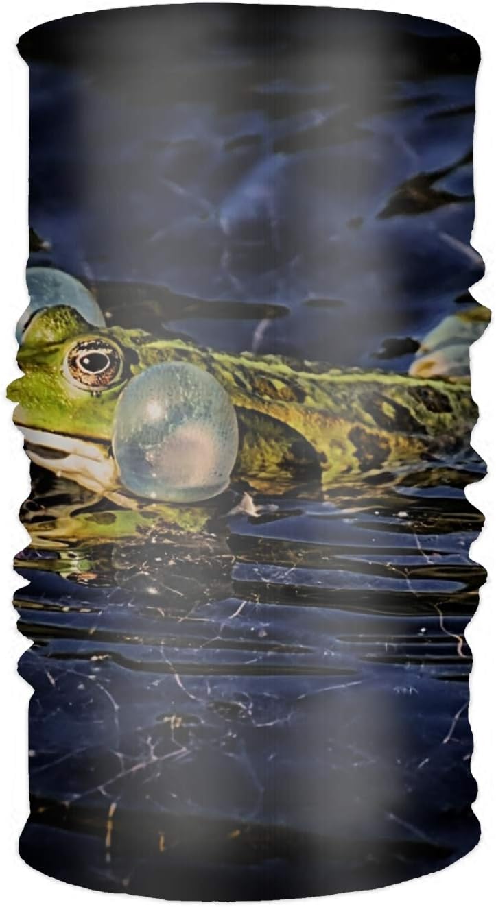 Fishing The Frogs In The Pond Headwear - Works as Fishing Sun, Shield, Balaclava