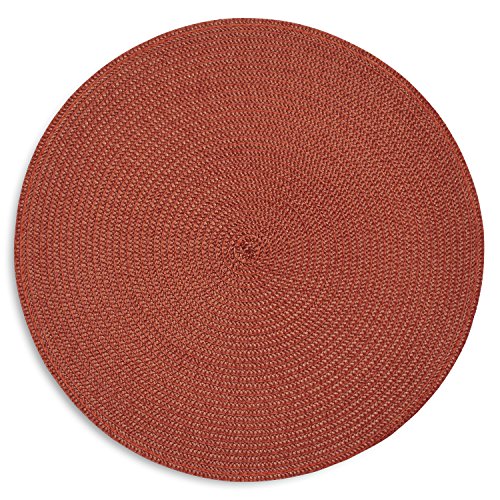 Buy Sur La Table Round Woven Placemats 25208COP , 15" x 15", Pumpkin