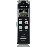 128GB Digital Voice Recorder Voice Activated Recorder with Playback - Upgraded Tape Recorder for Lectures, Meetings, Interviews, Audio Recorder USB Charge, MP3
