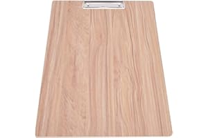 YEmirth Drawing Board Art Board masonite, 8K Wooden Sketching Clipboard, Water Proof Artist Sketch Board Portable Wooden Clip