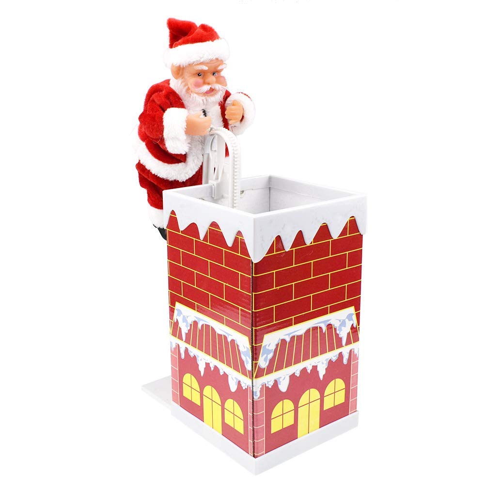 Ayioo Precioso Papá Noel Escalada Chimenea Agradable Regalo Juguete con