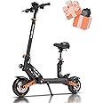 Kugookirin G2 Max Electric Scooter Adults with Seat, 48V/20AH Battery for 50 Miles Long Range, 1000W Motor Up to 35MPH, 4-Arm Shock Absorber, Foldable Commute Electric Scooter for Adult