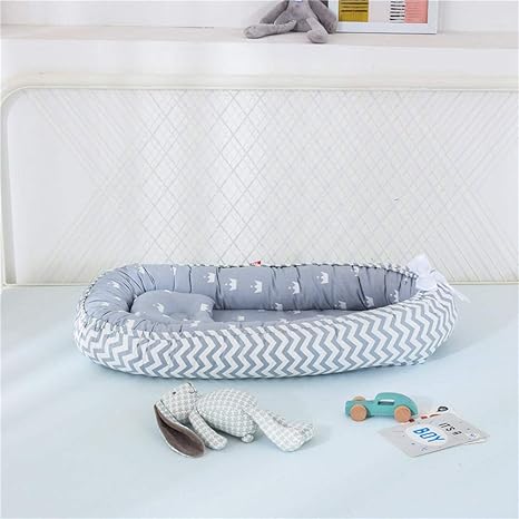 Nid De Bebe Oeko Tex Cale Bebe Pour Lit 100 Coton Cocon Bebe Aurora Baby Nest 90 X 60 Cm 0 12 Mois Bellochi Reducteur De Lit Bebe Bebe Puericulture Topjobs Polska La Chambre