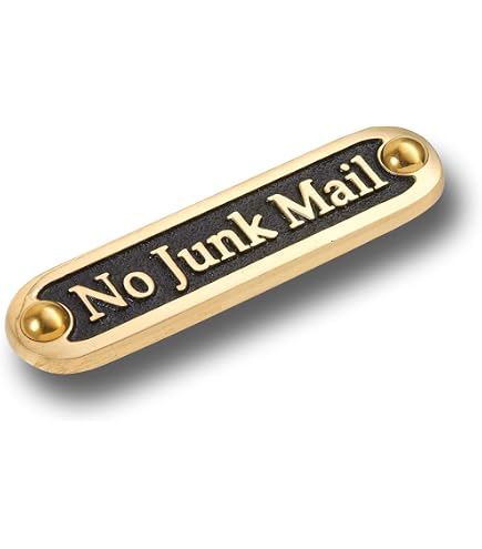 Attention à La Marche Warning Sign - 150x40mm Brushed Aluminium Self-Adhesive (57539-K)