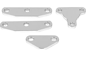 Aluminum Alloy Exhaust Intake Off Plate Kit EGR Smog Delete for 20R 22R 22RE 22RET Engine Applicable Scene Silver