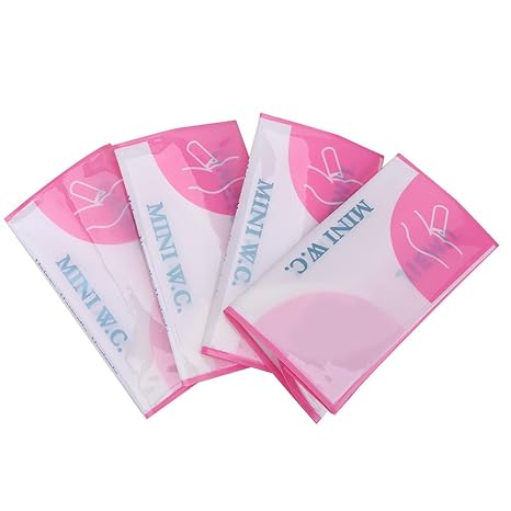 4er Set Einweg-Urinbeutel Notfall Toilette für Outdoor Reise Stau Unterwegs