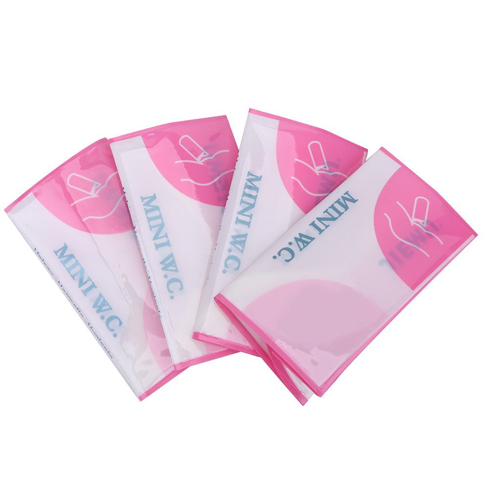 VGEBY 4Pcs Disposable Urine Bag, Portable Camping Trips Emergency Toilet for Men and Women Mountaineering Camping Supplies Hiking Camping