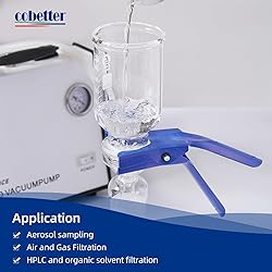 COBETTER 100 Pieces/Pack PTFE Membrane Filters Lab