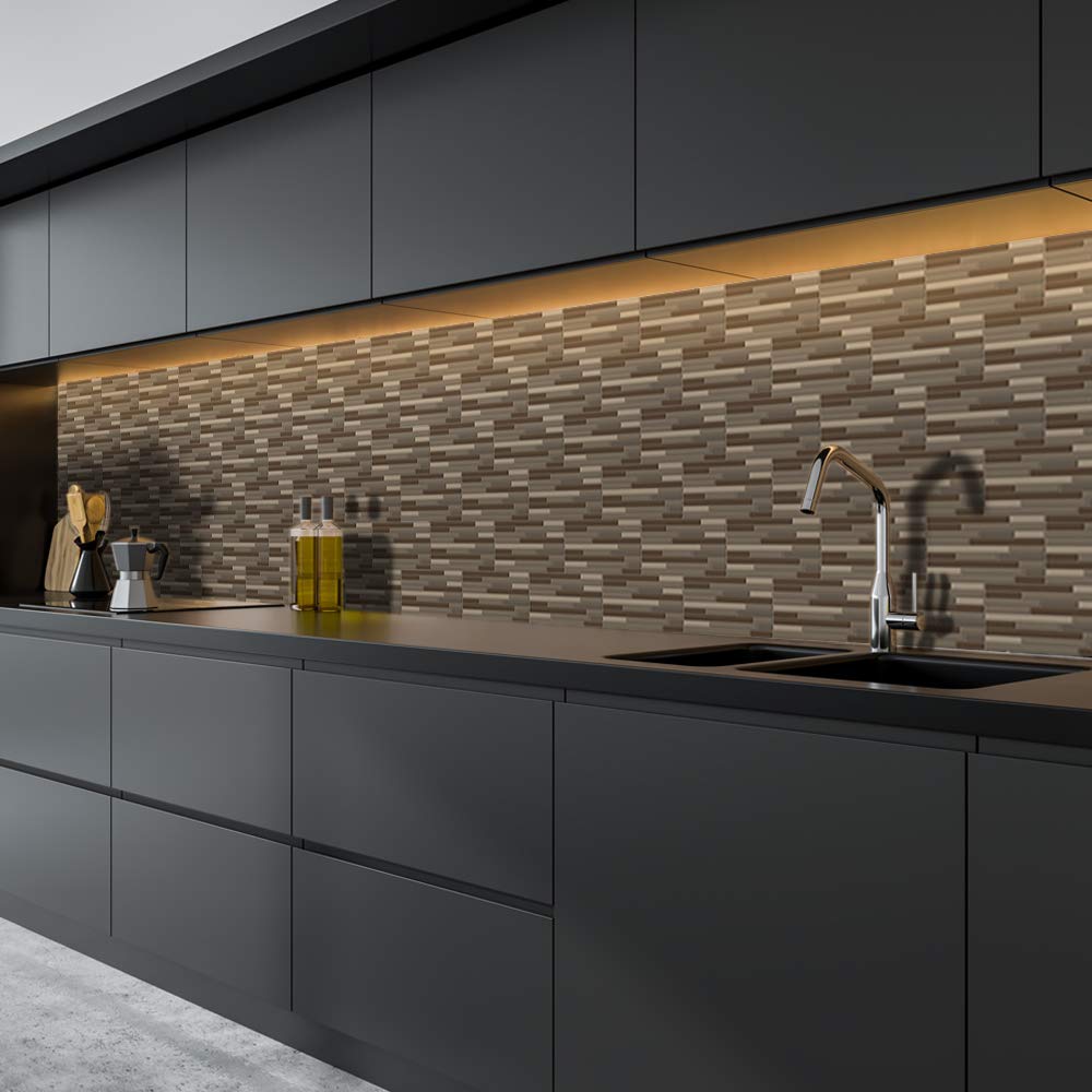 Wall Tile Transfers Sticker for Home Decor, Peel & Stick self-Adhesive splashback, Tile Decals for Living Room Kitchen Bathroom Decor, 27 Pieces