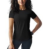 Zengjo Short Sleeve Workout Tops for Women Slim Fitted Athletic T-Shirts Quick Dry Moisture Wicking Gym Yoga Running