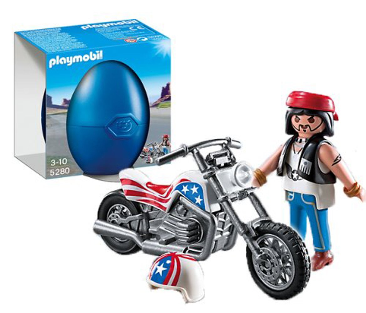 PLAYMOBIL 5280 Biker mit Chopper