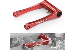 NICECNC 1.75 Inch Lowering Link Kit Compatible with Honda CRF300L 2021-2024, CRF300L Rally 2021 2022 2023 2024, Aluminum, Ano