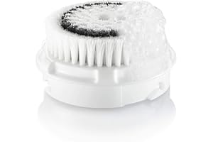 MYRA PARKER Facial Cleansing Brush Head Replacement, Facial Cleanse Brush Head, Normal Sensitive Facial Brush Heads, for Acne Prone, Clogged, Enlarged Pore, Deep Pore Sensitive Skins (White)