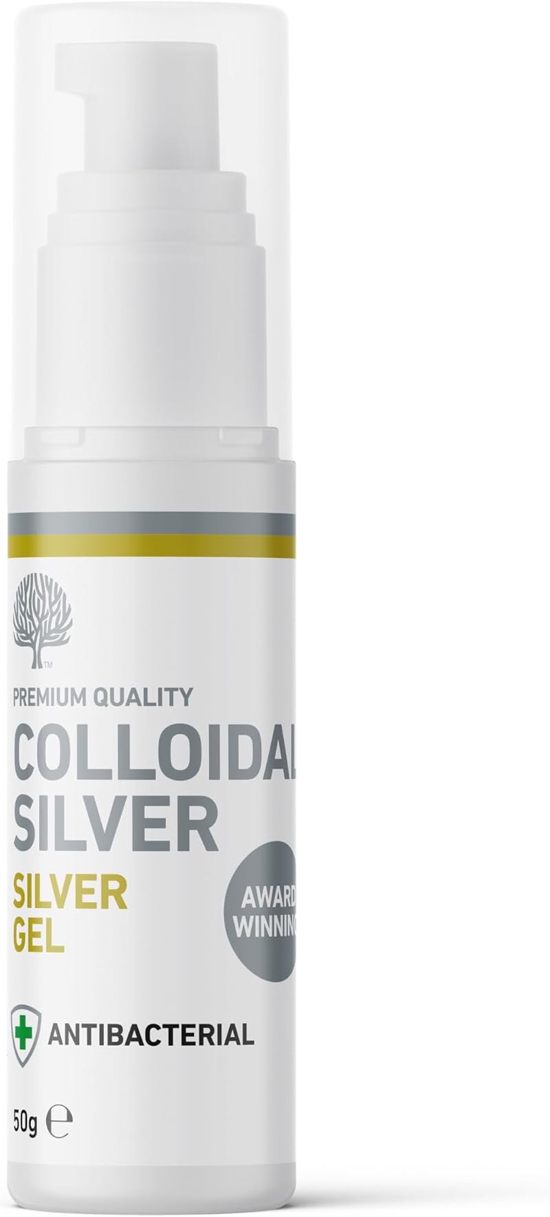 Nature’s Greatest Secret Colloidal Silver Gel 98% 50 g Bergamot Amber