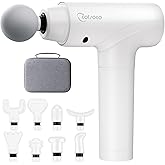 cotsoco Massage Gun Deep Tissue, Muscle Massage Gun Back Massager for Pain Relief, 20 Speeds Handheld Electric Massager Tool with Silent Brushless Motor, Suitable for Gym Office Home Travel