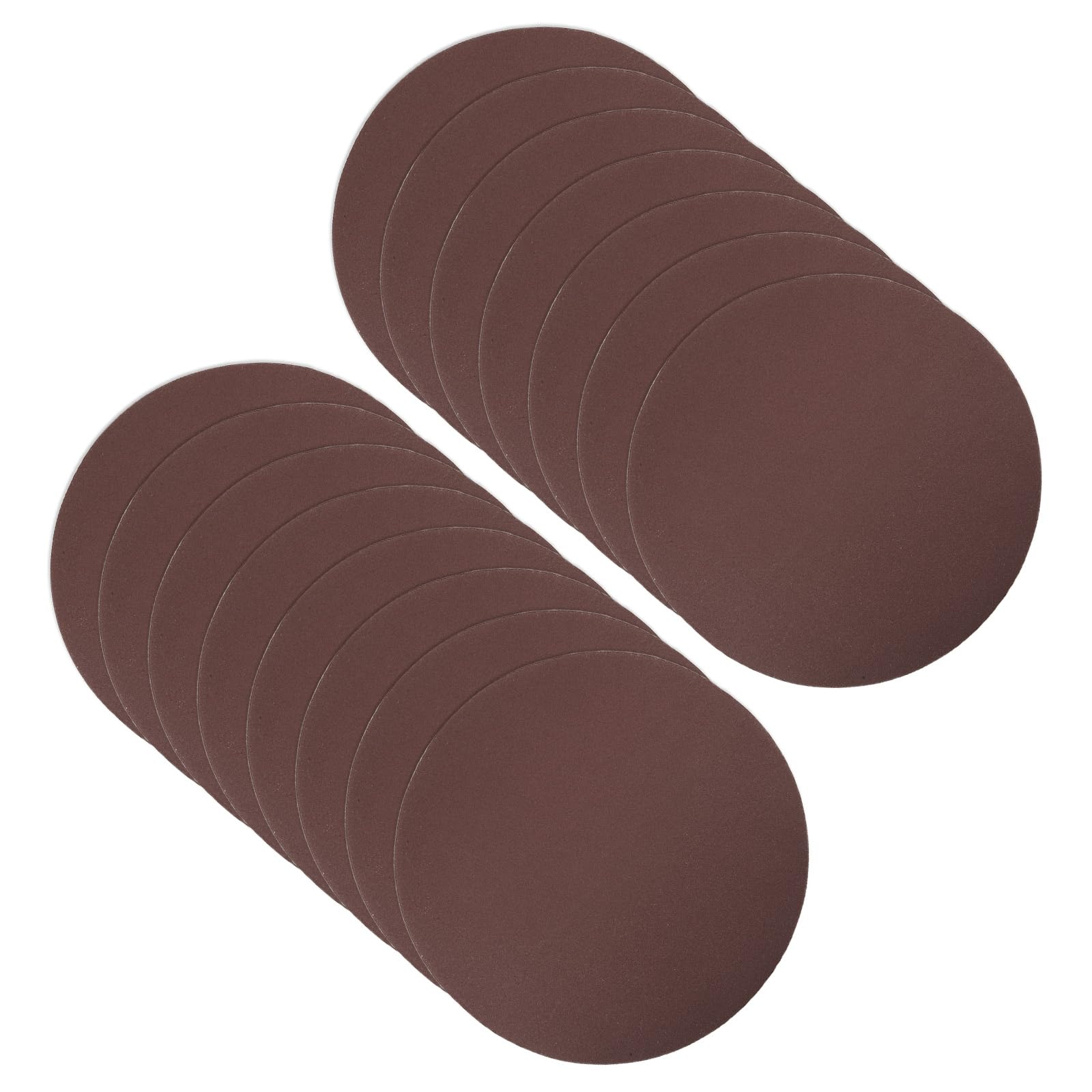 CoCud Hook and Loop Sanding Discs, 8 Inch 200mm Sandpapers 240 Grit Aluminum Oxide Flocking Sandpaper - (Applications: for Wood Metal Drywall), 15 Pieces