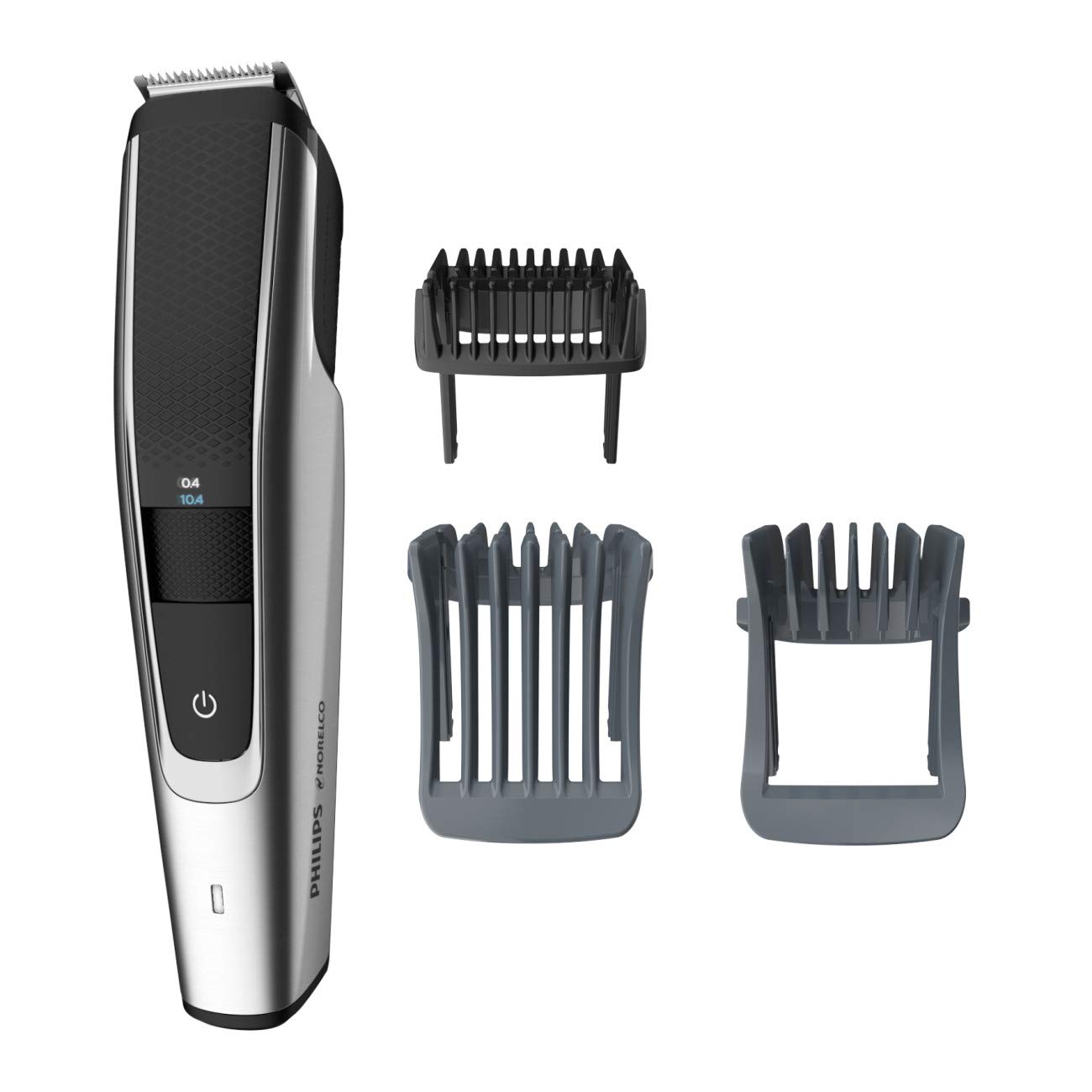 Photo 1 of **MISSING CHARGING CORD** Norelco Philips Beard Trimmer and Hair Clipper Series 5500, Electric, Cordless, one Pass Beard Trimmer and Hair Clipper with Washable Feature for Easy Clean - No Blade Oil Needed - BT5511/49