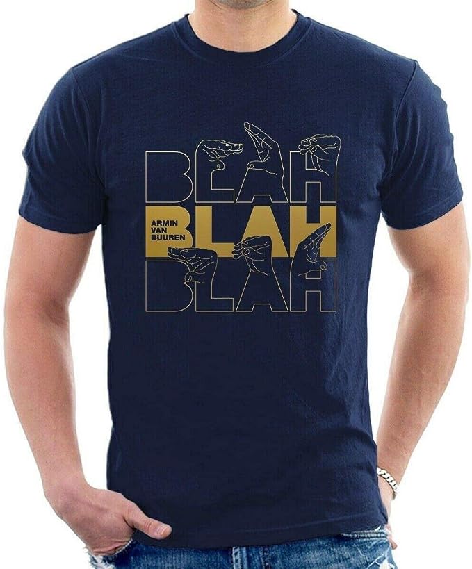 Armin Van Buuren Blah Blah Blah T Shirt Trance All A33 Amazon De Bekleidung amazon de