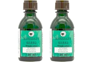 Brilliant Green 1% Antiseptic Zelionka 2 * 20=40ml Set Pack of 2 First Aid Treatment of Wounds Skin Care
