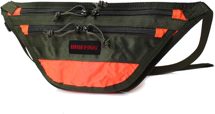 Amazon Briefing ブリーフィング Ripstop Nylon リップストップナイロン ボディバッグ Brm18 オレンジ ボディバッグ ワンショルダー