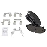 TRQ Front Brake Pads Ceramic Compatible with