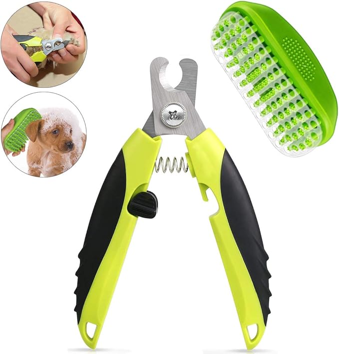 Dinghaole Krallenschere Für Hunde - Edelstahl Nagelknipser Mit Sicherheitsstop