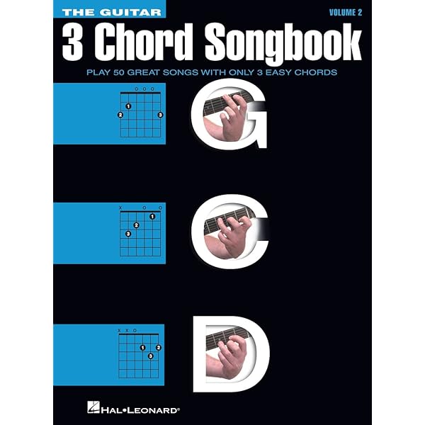 Amazon.com: The Guitar Three-Chord Songbook Volume 3 G-C-D