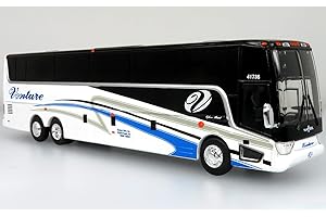 ICONIC REPLICAS MODELS Van Hool TX45 Coach Bus Venture Tours White The Bus & Motorcoach Collection Limited Edition to 504 Pieces Worldwide 1/87 (HO) Diecast Model by Iconic Replicas 87-0463