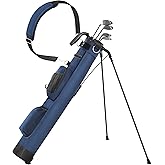 Sturdum Golf Lightweight Stand Bag, Portable Golf Carry Bag with Insulated Cooler Pocket, Easy to Carry and Ideal for Driving Range, Pitch n Putt, Par 3, Executive Courses
