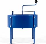 Dellonda Large Rotary Garden Sieve Blue Steel DG261 400mm 16in Diameter view 1
