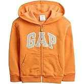 GAP boys Playtime Favorites Logo Full Zip Hoodie Hooded Sweatshirt