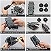 IDOGEAR Mag Pouches 5.56/7.62mm Rifle Magazine Pouches with 9mm Pistol Mag Pouch Set Tactical Airsoft Molle Mag Carrier Holder