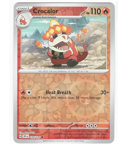 Pokemon - Fuecoco 035/193 - Paldea Evolved - Reverse Holo Pokemon Card