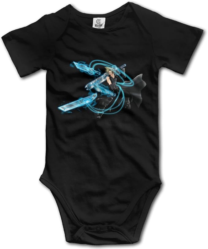 Popular Anime Final Fantasy VII Baby Onesie Newborn Baby