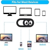 Amabro 8PCS Webcam Cover Slide Protector for Laptop Phone Tablet PC Camera view 3