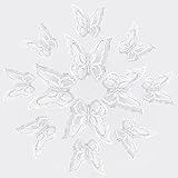 12pcs Butterfly Lace Trim, Lace Butterfly Applique