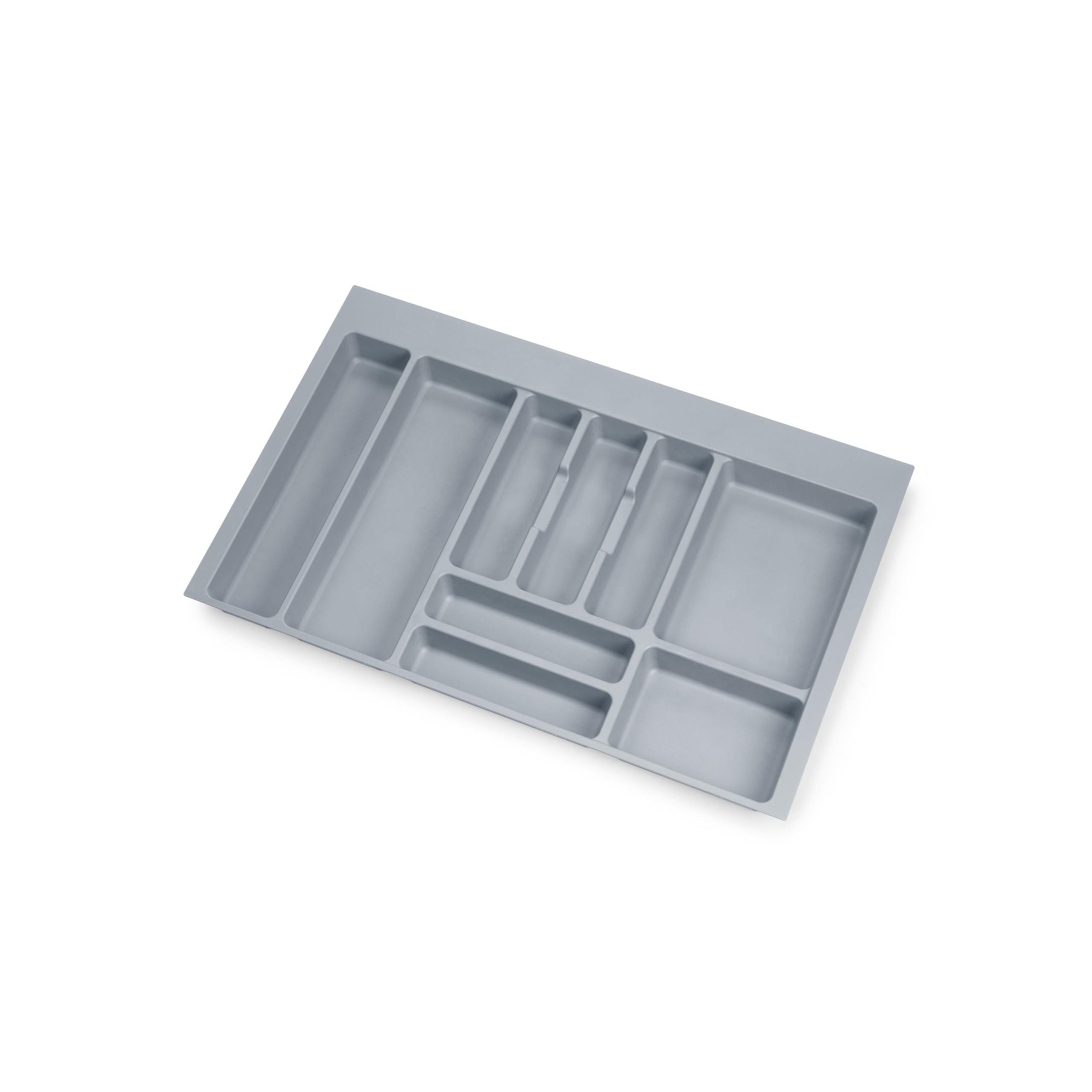 Emuca - Adjustable Cutlery Tray for Drawer, Cutlery Drawer Organizer 80cm Cabinet Width
