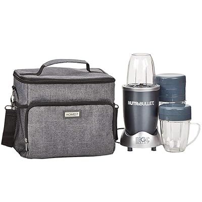 HOMEST Large Personal Blender Travel Bag with Custom Puerto Rico