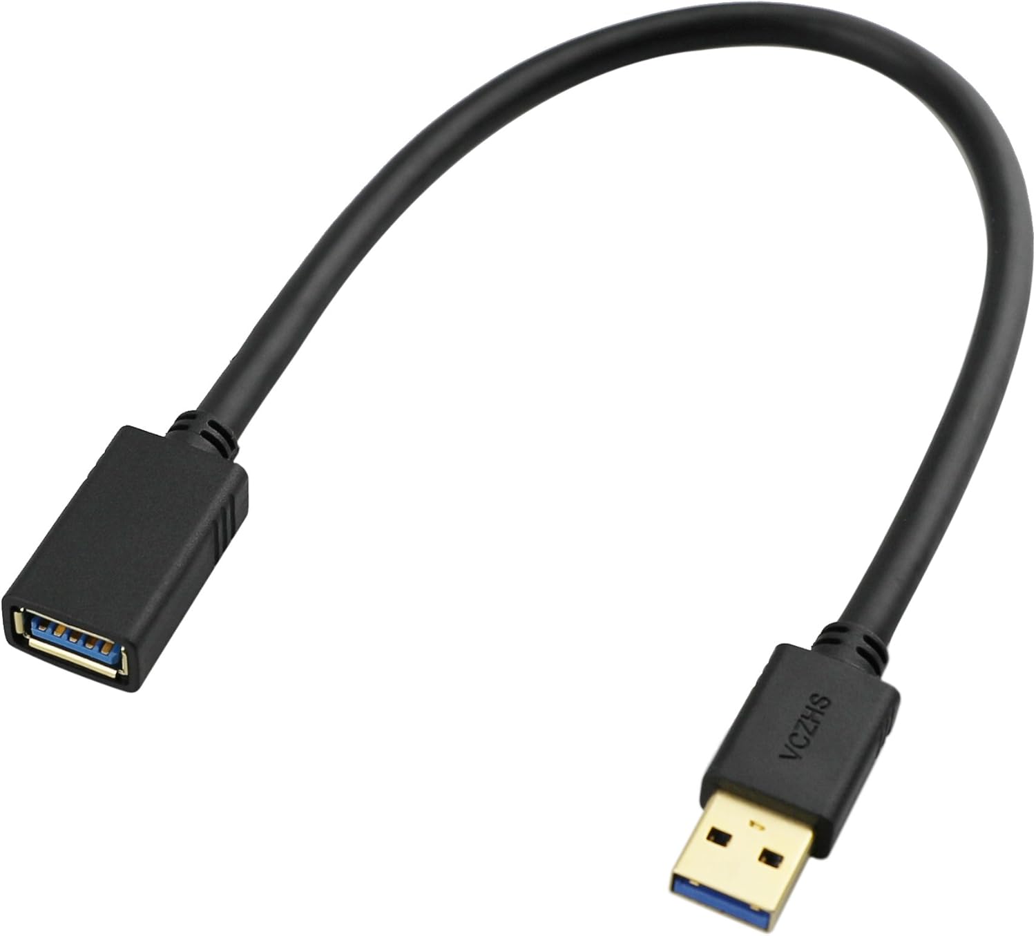 Short USB Extension Cable 1ft, VCZHS USB 3.0 Extension