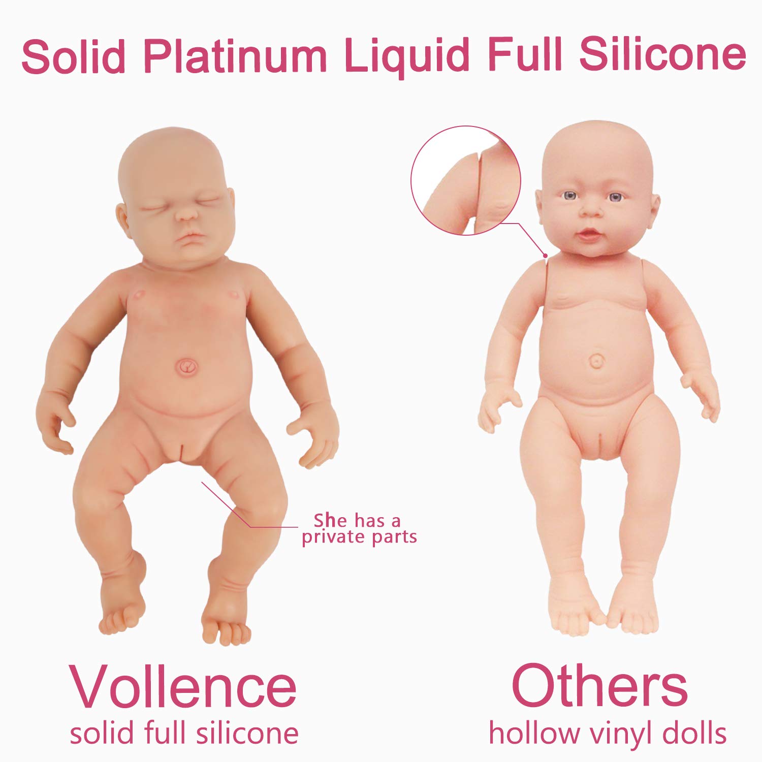 bambole in silicone vollence