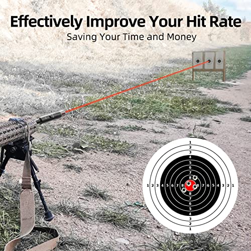 EZshoot Bore Sight Kit Bright Red Dot Laser BoreSighter with Big Button