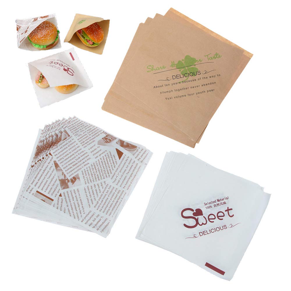 Buy ZIIVARD 100 Sheets Paper Food Wrapping Baking Parchment Food Grade