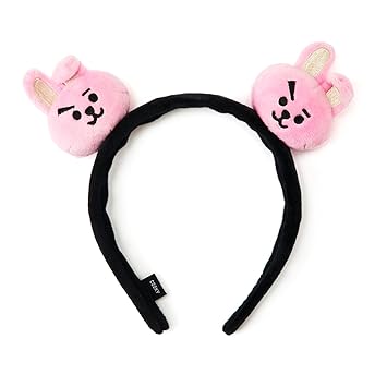 Amazoncom Bt21 Cooky Hair Band One Size Pinkblack Beauty