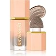 URQT Highly Pigmented Liquid Contour - Built-in Sponge Tip Sculpted Complexion Wand Contour Non-Greasy Long Lasting Natural Weightless Buildable Highlighters Contour Contouring Bronzer (#102 SOFT TAN)