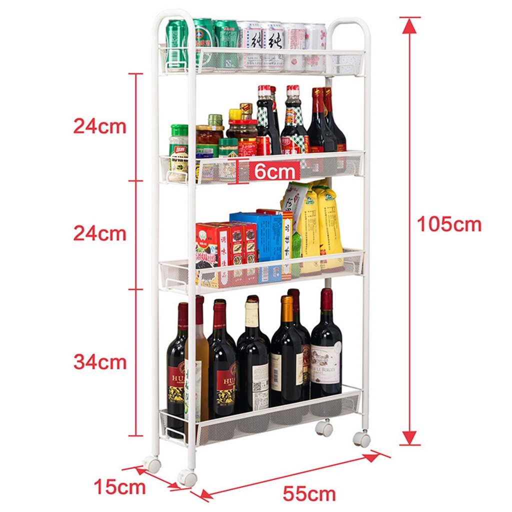 Mlzaq Escurreplatos Estante Pequeño Brecha de Almacenamiento en ...